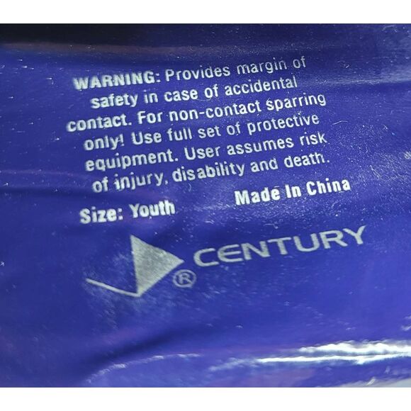 Century Blue Youth Powerline 2.0 Sparring Gloves Century- Size 5/6 - Picture 6 of 6